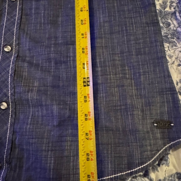 Buckle black Men's Denim Shirt - Dark Blue - Picture 5 of 5